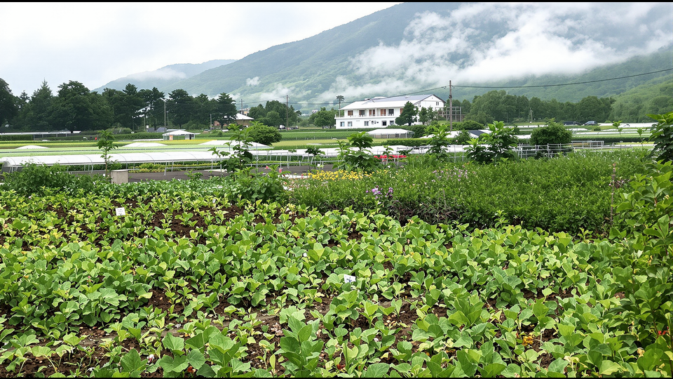 宮崎の有機野菜農場